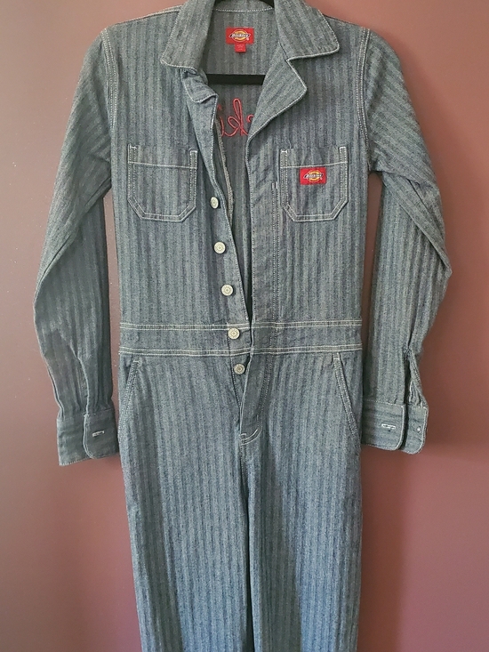 Dickies Pants - Dickies fitted denim jumpsuit Coveralls